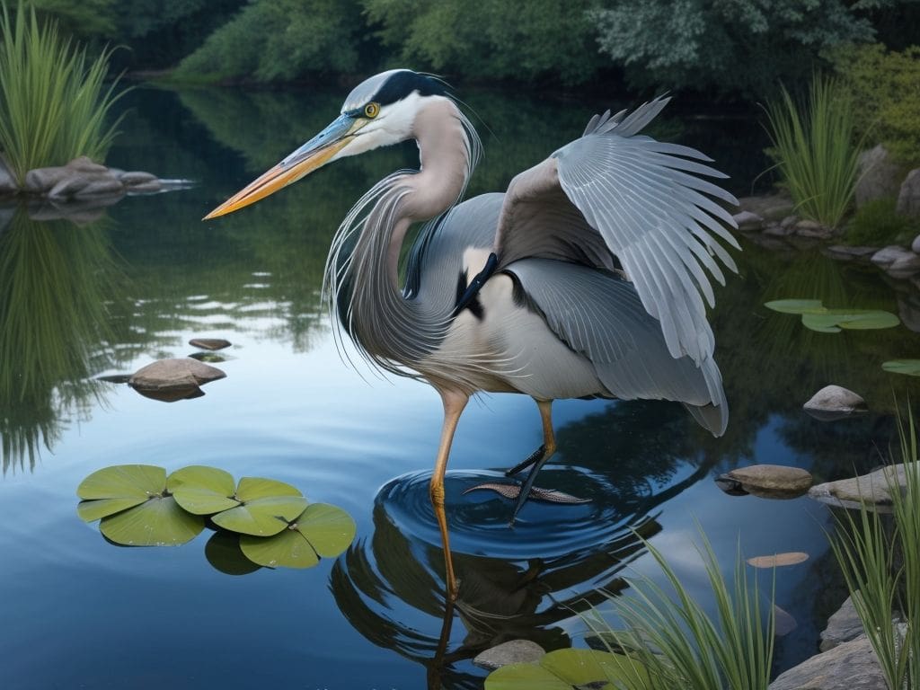 Other Predators in Pond Ecosystems - What Animals Eat Fish In Ponds? 